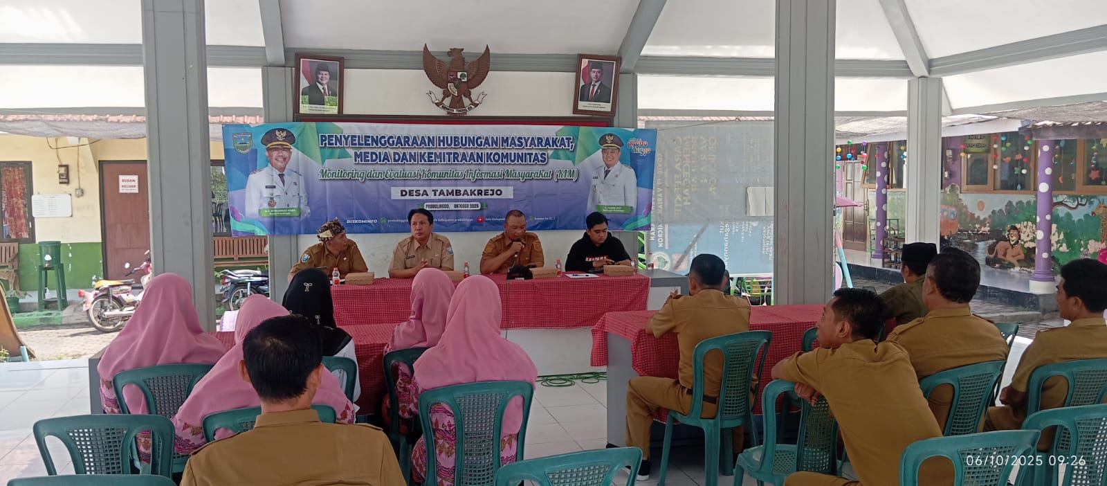 Diskominfo Dorong Penguatan KIM Naladhipa Tambakrejo Lewat Monev